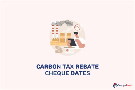 canada carbon tax rebate schedule